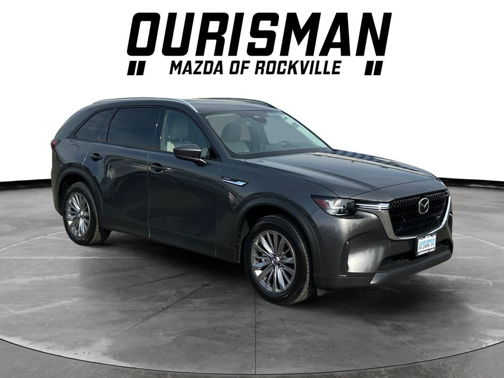 Machine Gray 2024 Mazda CX-90 PHEV Preferred AWD SUV / Crossover All-Wheel Drive 8-Speed Automatic