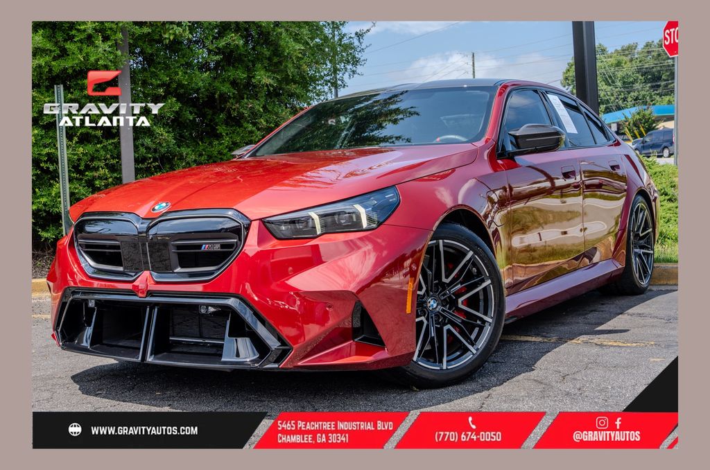 Vegas Red Metallic 2026 BMW M5 Sedan All-Wheel Drive 8-Speed Automatic