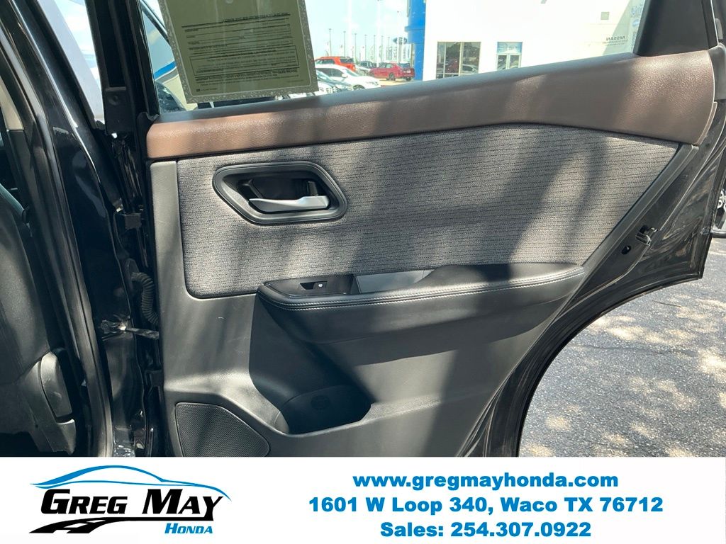 2023 Nissan Rogue SV Black at Greg May Honda