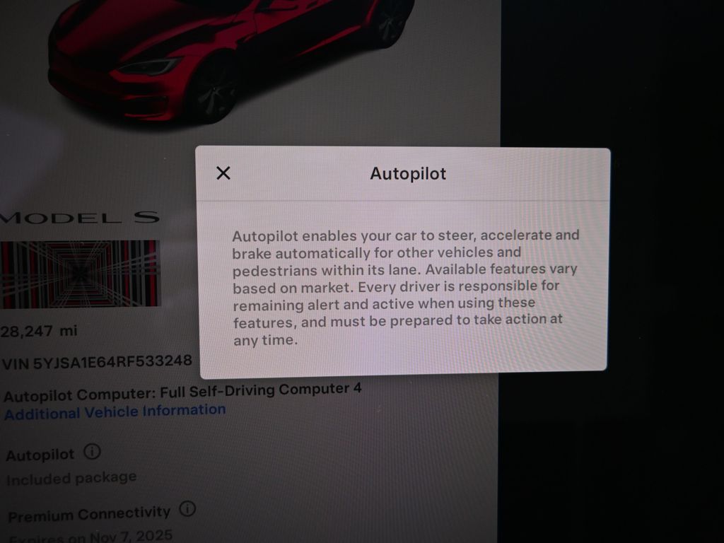 2024 Tesla Model S Plaid Tri Motor All-Wheel Drive