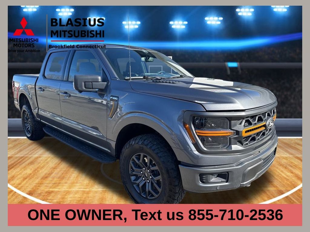 Gray 2025 Ford F-150 Tremor SuperCrew 4WD Pickup Truck Four-Wheel Drive Automatic