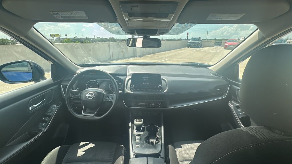 2025 Nissan Rogue SV Blue at South Houston Nissan