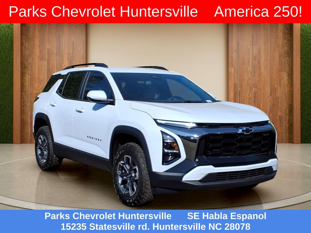 Polar White Tricoat 2026 Chevrolet Equinox SUV / Crossover Front-Wheel Drive Continuously Variable Transmission
