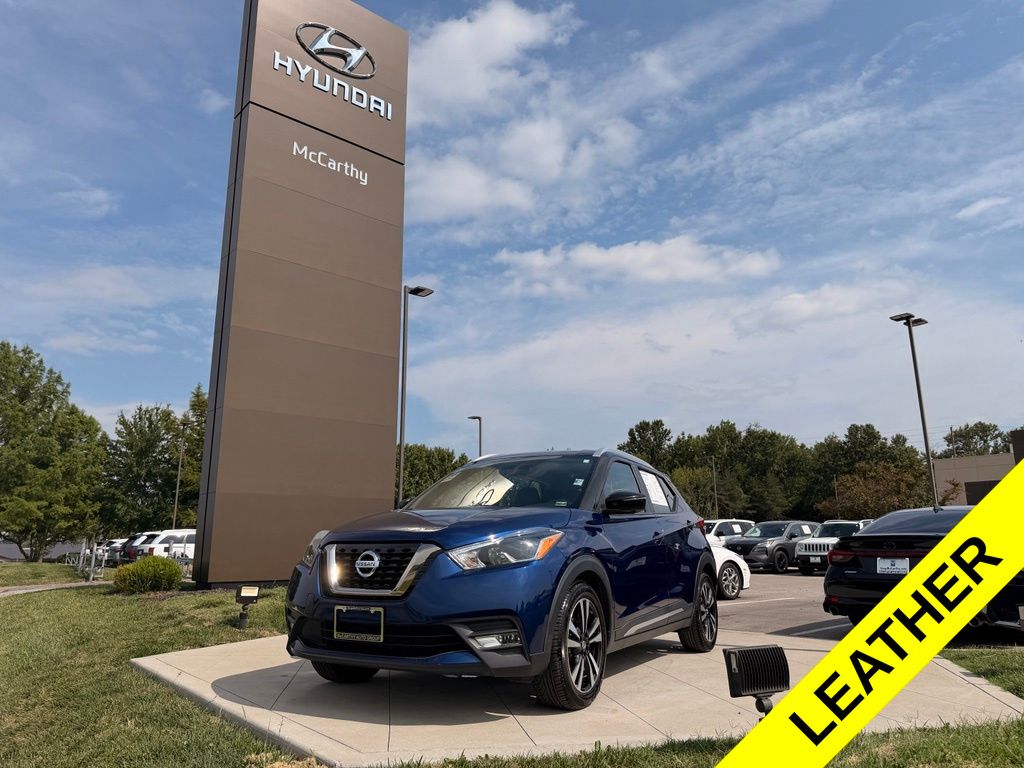 Deep Blue Pearl 2019 Nissan Kicks SUV / Crossover Front-Wheel Drive Continuously Variable Transmission