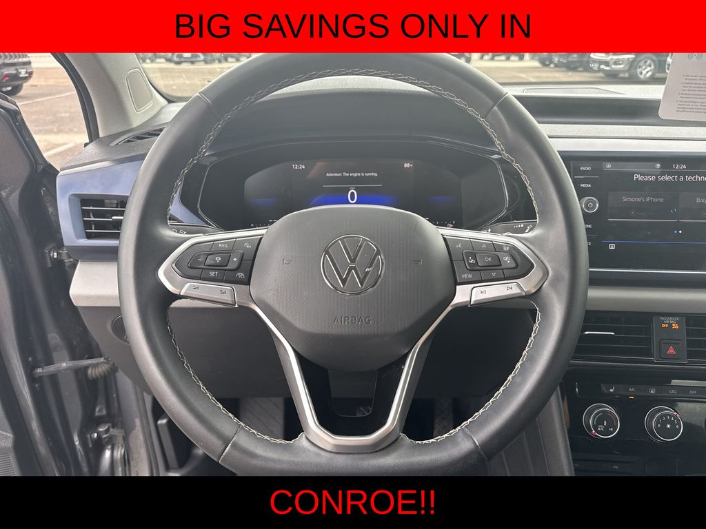 2023 Volkswagen Taos 1.5T SE Gray at Classic Elite Chevrolet Sugar Land