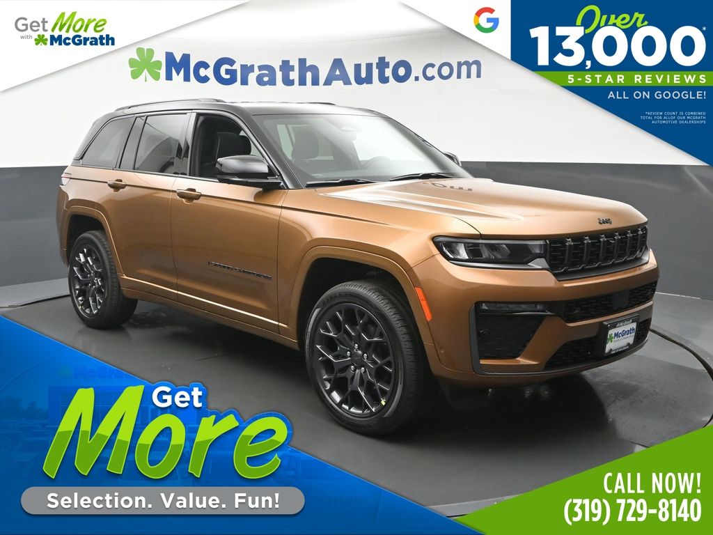 Red (Copper Shino Metallic Clearcoat) 2026 Jeep Grand Cherokee SUV / Crossover Four-Wheel Drive 8-Speed Automatic