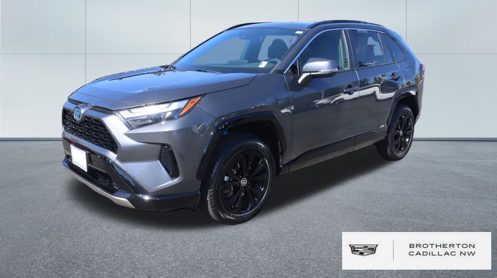 Magnetic Gray Metallic 2023 Toyota RAV4 Hybrid SUV / Crossover All-Wheel Drive Continuously Variable Transmission