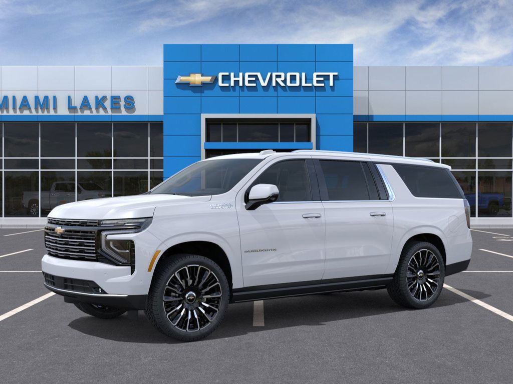 New 2026 Polar White Tricoat Chevrolet High Country image 2