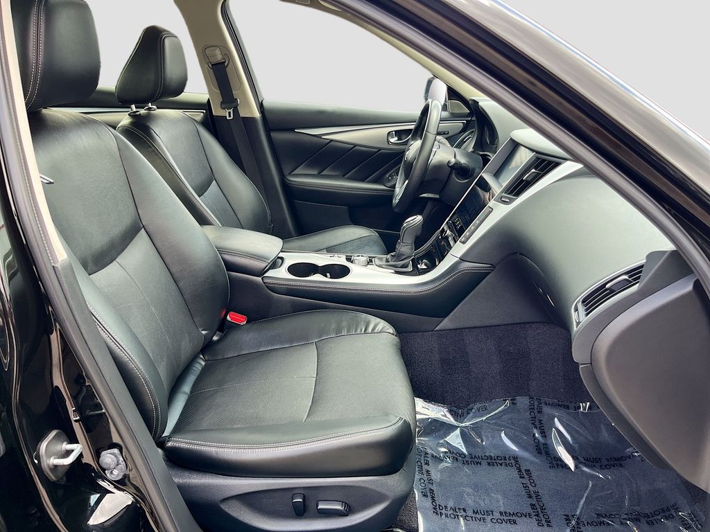2024 INFINITI Q50 LUXE Black at AutoSavvy Houston Northwest