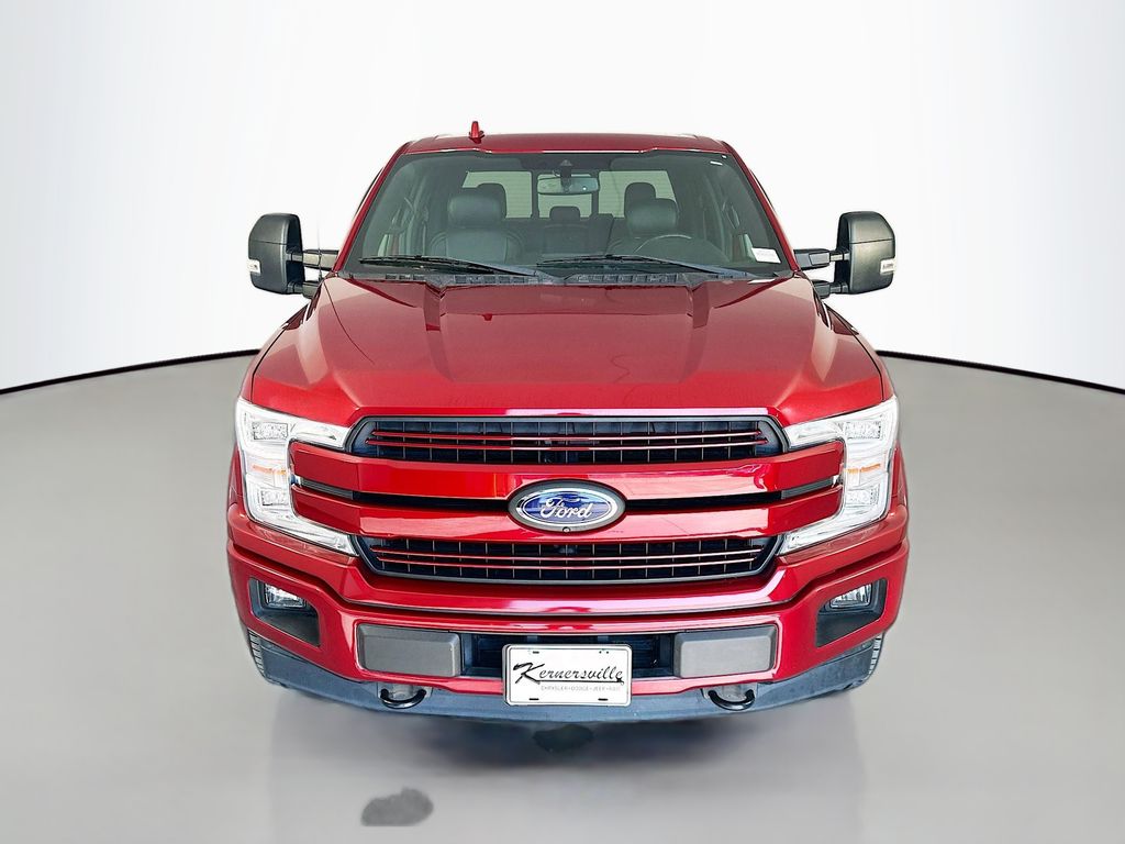 Used 2018 Red Ford Lariat image 2