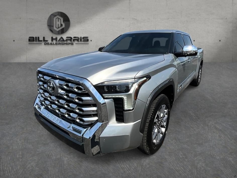 Celestial Silver Metallic 2023 Toyota Tundra Pickup Truck Four-Wheel Drive Automatic