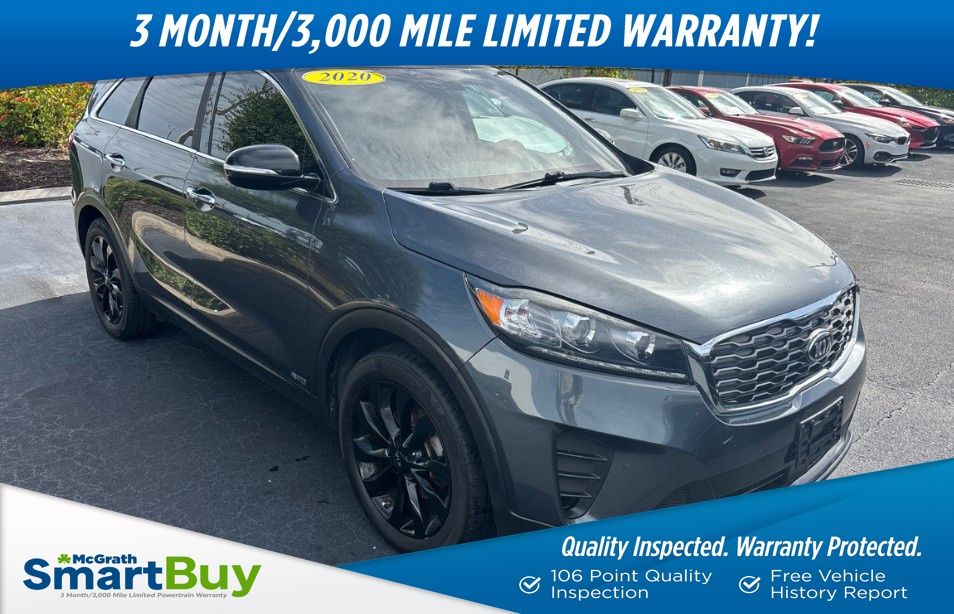 Gray 2020 Kia Sorento SUV / Crossover All-Wheel Drive 8-Speed Automatic
