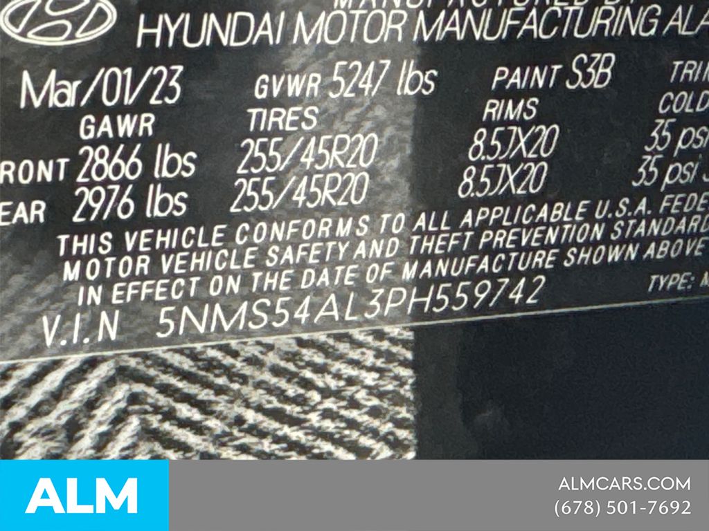 Used 2023 Black Hyundai Calligraphy image 36