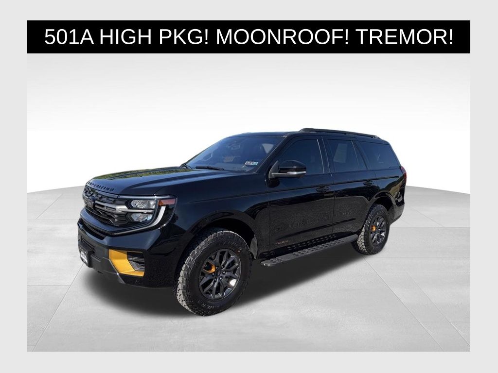 Agate Black Metallic 2025 Ford Expedition Tremor 4WD SUV / Crossover Four-Wheel Drive Automatic