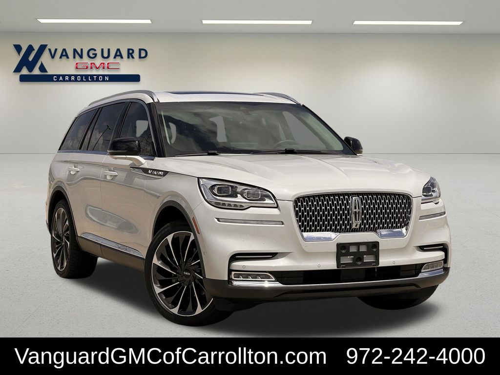 Pearl Metallic 2024 Lincoln Aviator Reserve AWD SUV / Crossover All-Wheel Drive Automatic