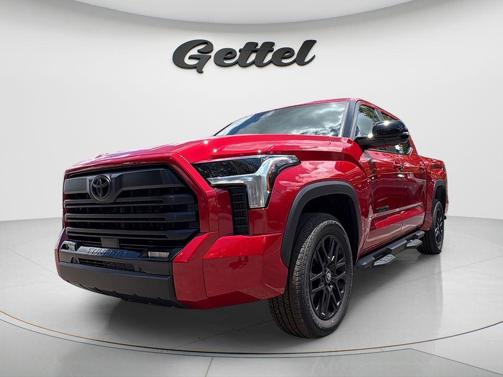 Red 2026 Toyota Tundra Pickup Truck Four-Wheel Drive Automatic