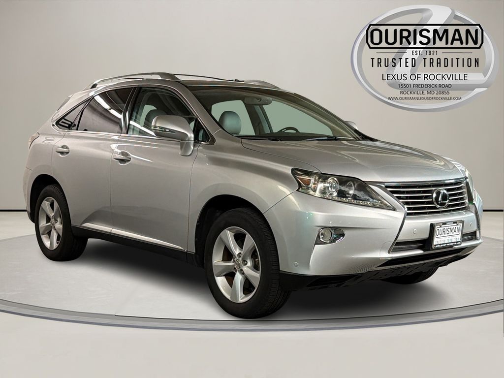 Silver 2013 Lexus RX SUV / Crossover All-Wheel Drive 6-Speed Automatic