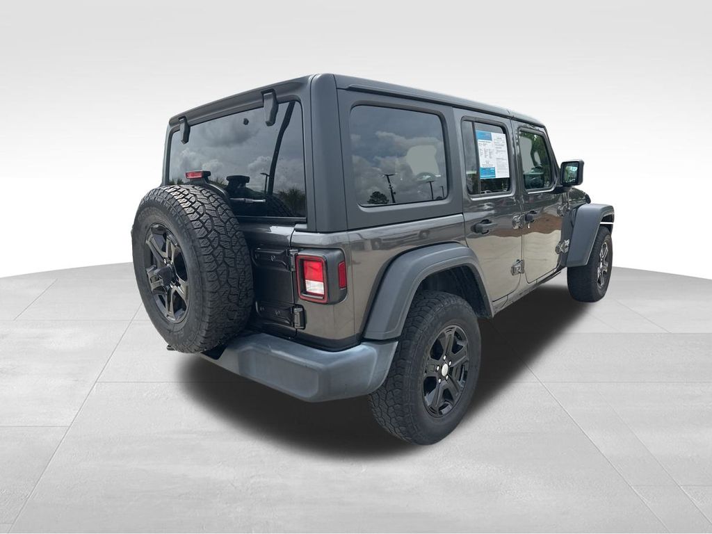2019 Granite Crystal Metallic Clearcoat Jeep Wrangler Unlimited Unlimited Sport 4X4 SUV