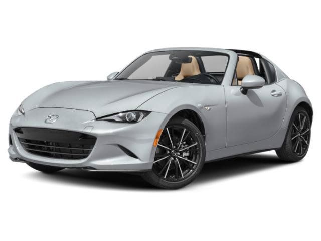 Machine Gray Metallic 2025 Mazda MX-5 Miata Convertible Rear-Wheel Drive 6-Speed Automatic
