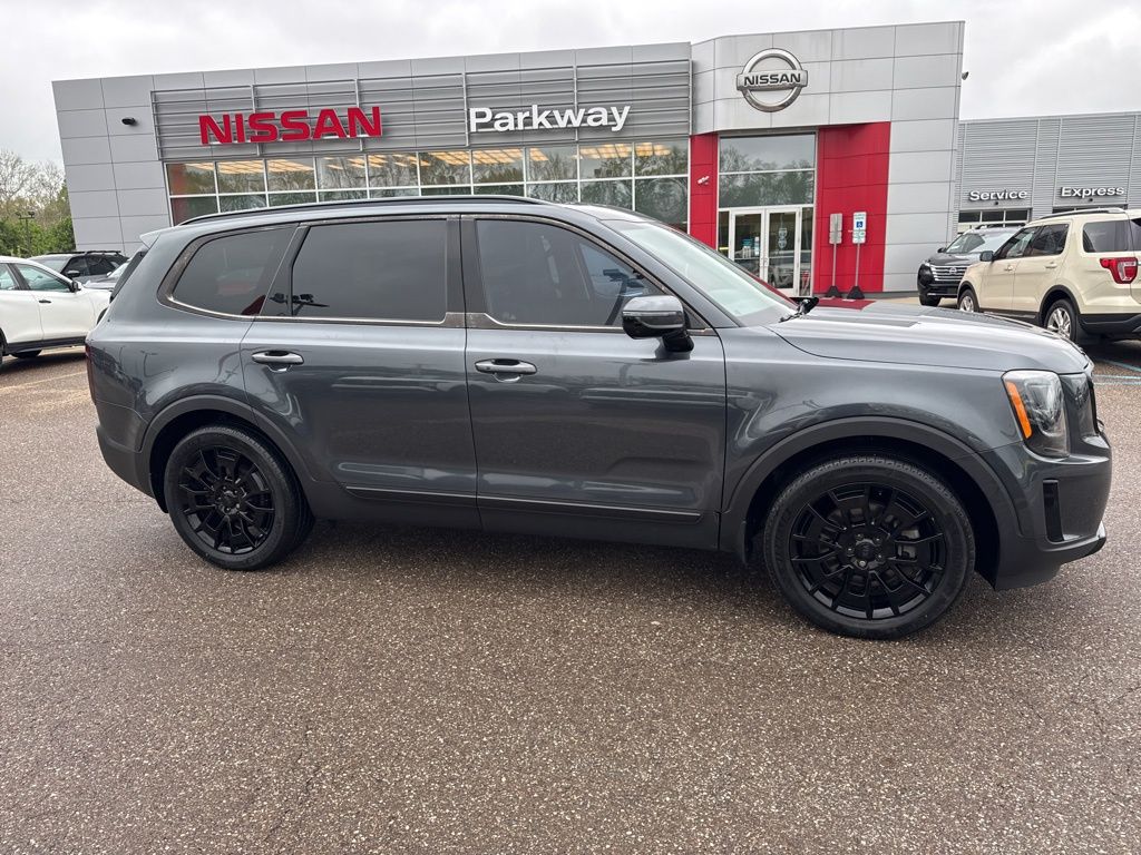Gray 2021 Kia Telluride SUV / Crossover All-Wheel Drive 8-Speed Automatic