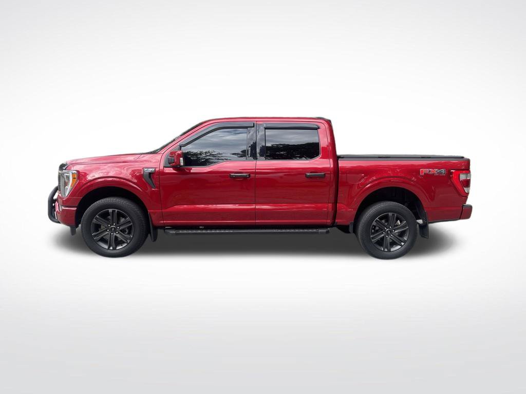 Certified Used 2023 Red Ford Lariat image 2