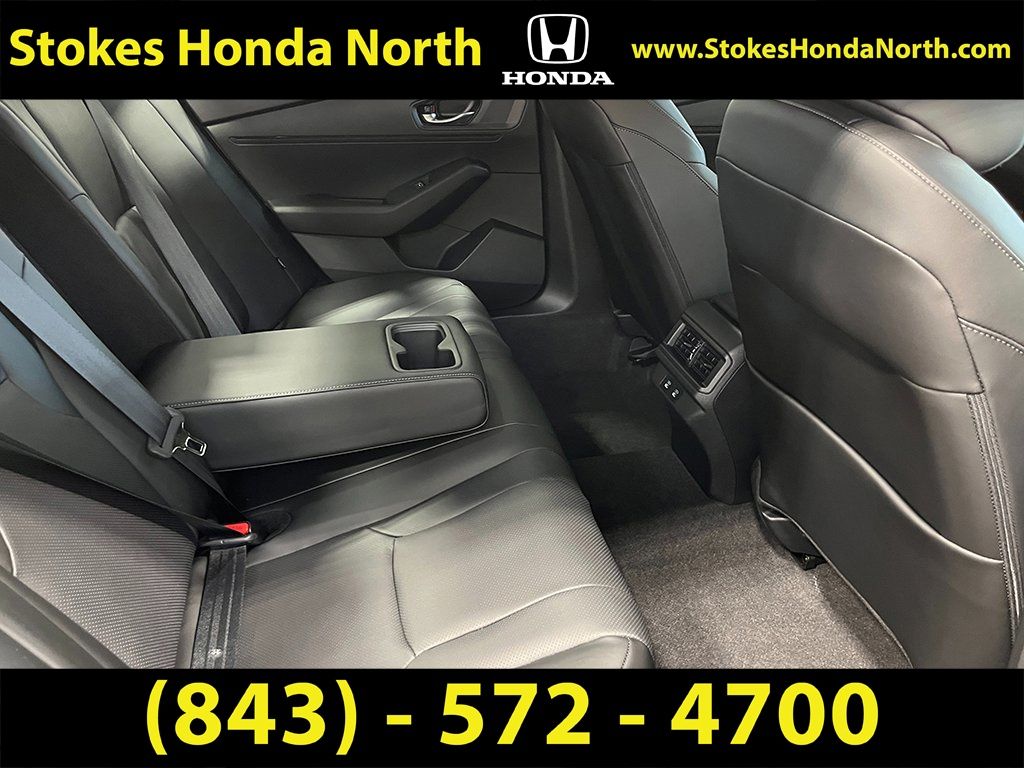 2026 Honda Accord Hybrid Sport-L White at Stokes Honda North