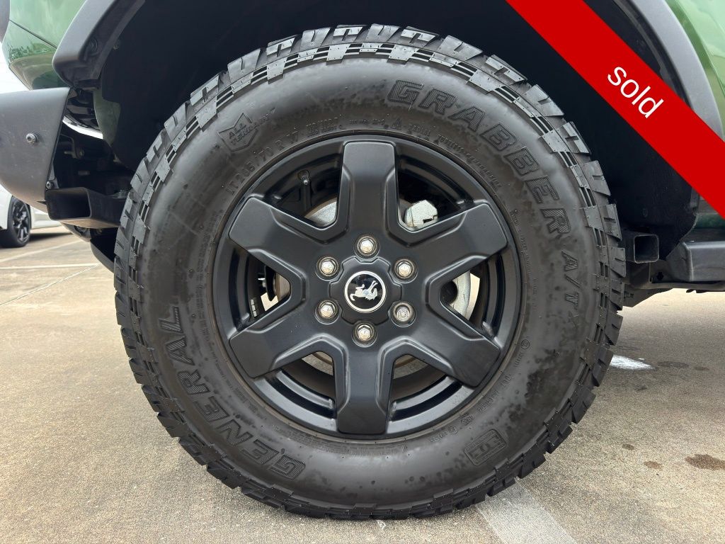 2024 Ford Bronco Black Diamond Green at Classic Chevrolet Galveston