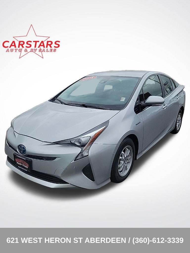 2018 Classic Silver Metallic Toyota Prius Two Hatchback