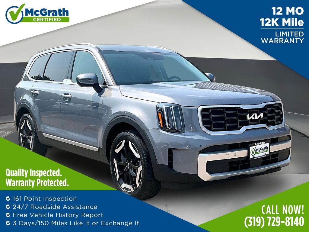 Everlasting Silver 2025 Kia Telluride SUV / Crossover All-Wheel Drive 8-Speed Automatic