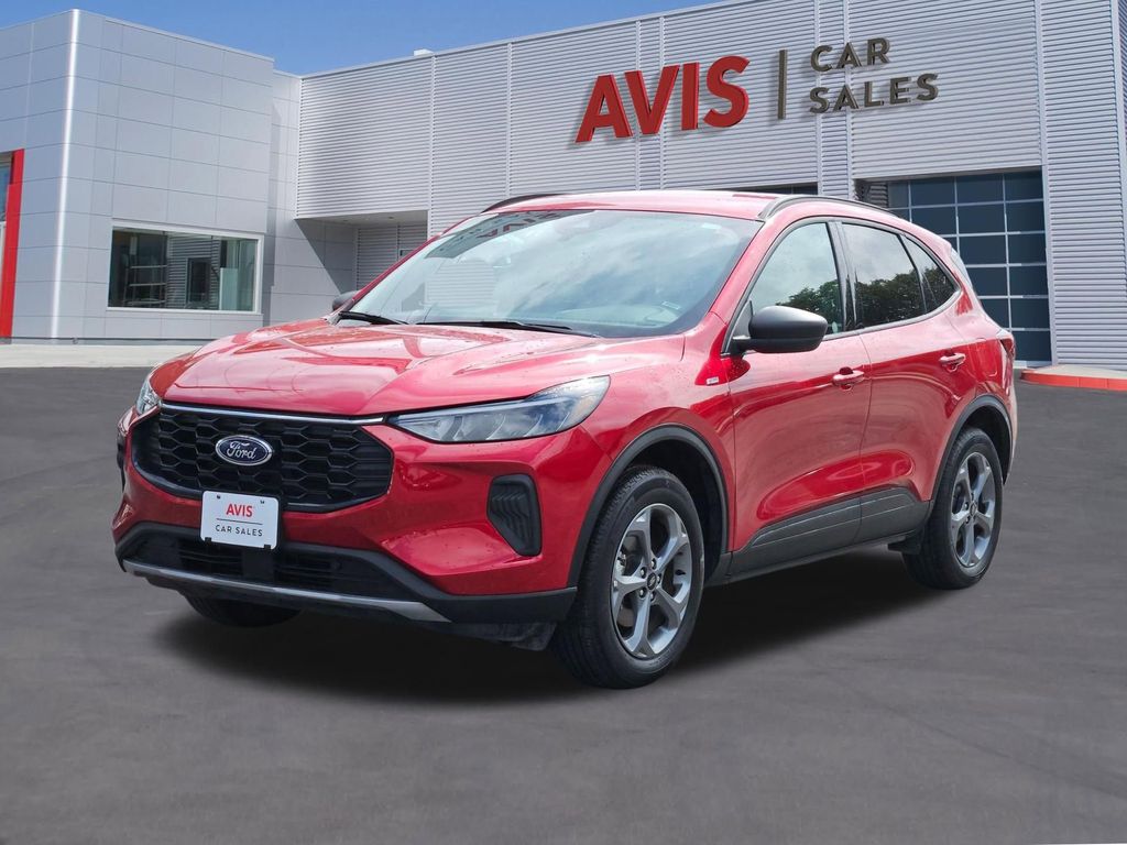 Red Metallic 2025 Ford Escape ST-Line AWD SUV / Crossover All-Wheel Drive 8-Speed Automatic