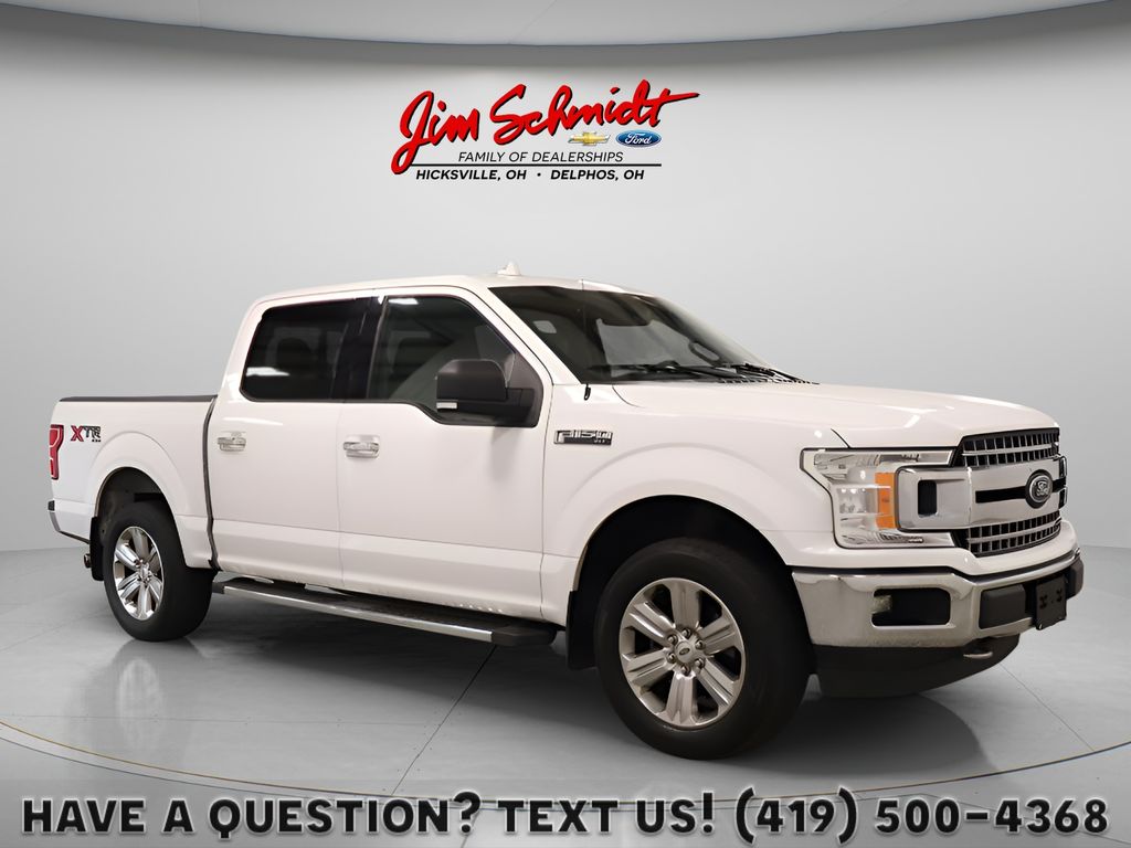Oxford White 2018 Ford F-150 Pickup Truck Four-Wheel Drive Automatic