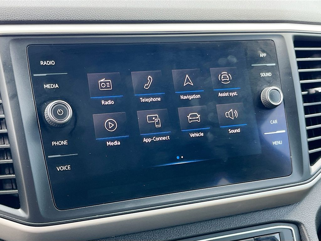 2021 Volkswagen Atlas Cross Sport 3.6L V6 SE w/Technology R-Line White at Big Star Buick GMC