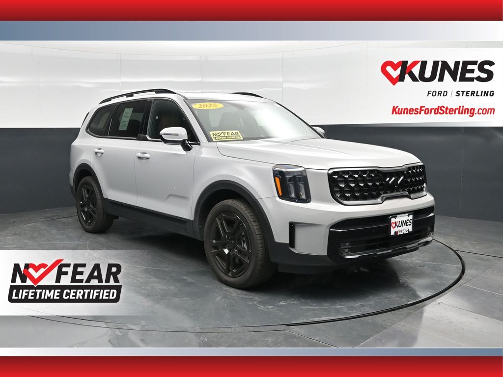 Wolf Gray 2025 Kia Telluride SX X-Line AWD SUV / Crossover All-Wheel Drive 8-Speed Automatic