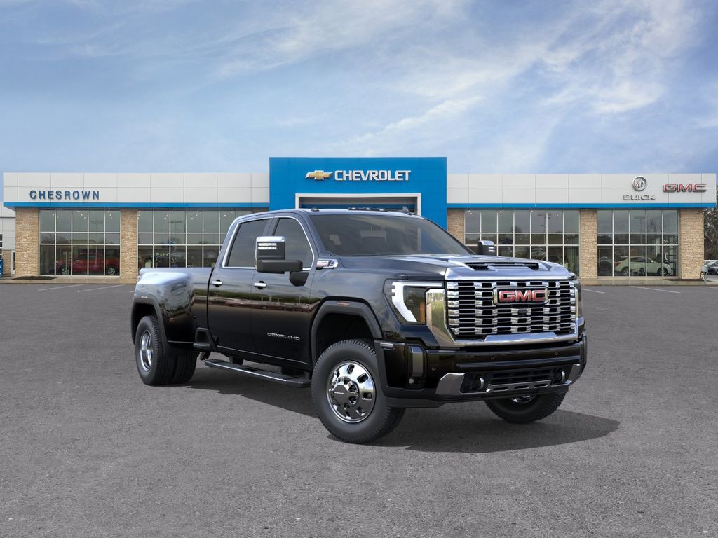 Onyx Black 2026 GMC Sierra 3500HD Pickup Truck Four-Wheel Drive Automatic