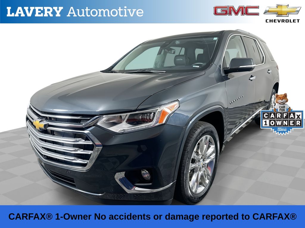 Gray (Graphite Metallic) 2021 Chevrolet Traverse SUV / Crossover Four-Wheel Drive 9-Speed Automatic