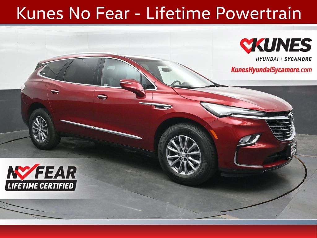 Cherry Red Tintcoat 2024 Buick Enclave Premium AWD SUV / Crossover Four-Wheel Drive 9-Speed Automatic