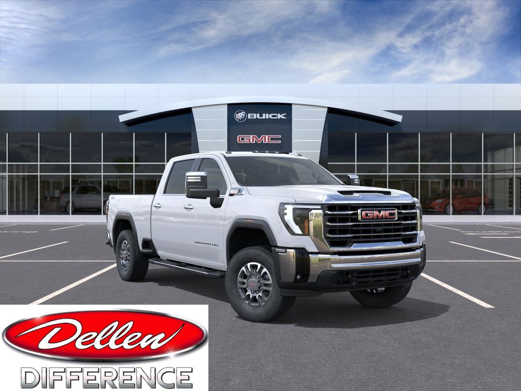 Summit White 2026 GMC Sierra 3500HD Pickup Truck Four-Wheel Drive Automatic
