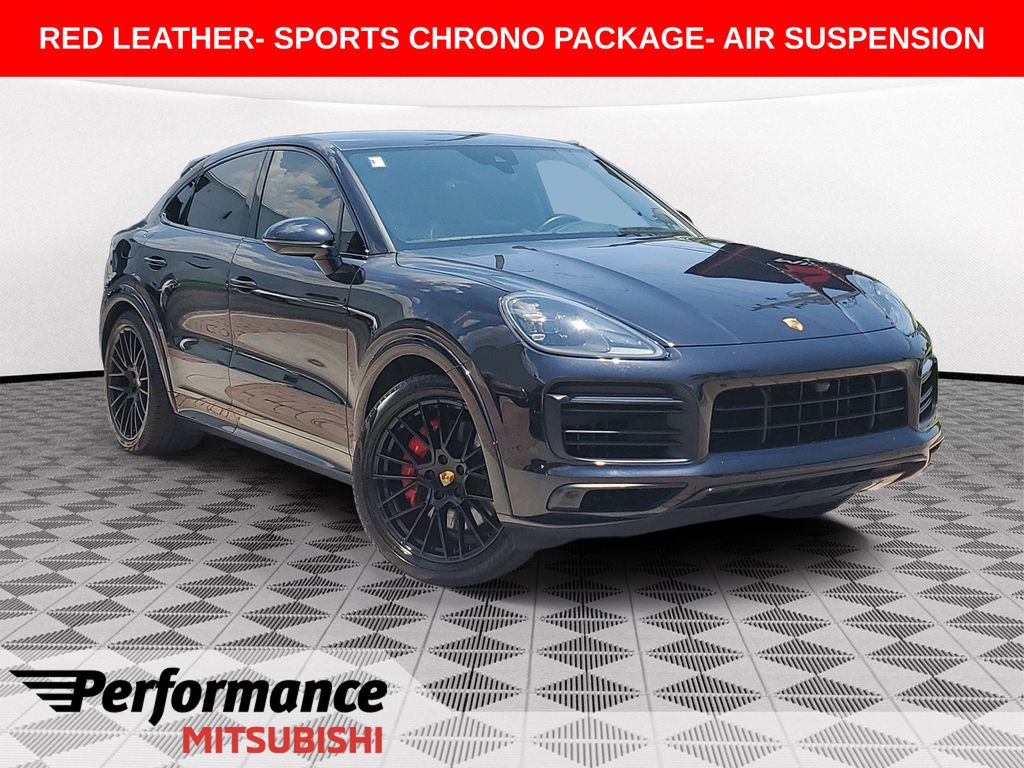 Black 2021 Porsche Cayenne Coupe Coupe All-Wheel Drive 8-Speed Automatic