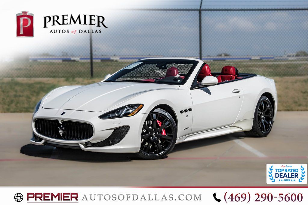 2017 Maserati GranTurismo Sport Convertible