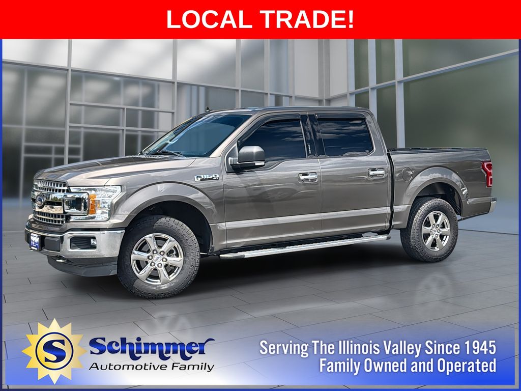 Stone Gray Metallic 2020 Ford F-150 Pickup Truck Four-Wheel Drive Automatic