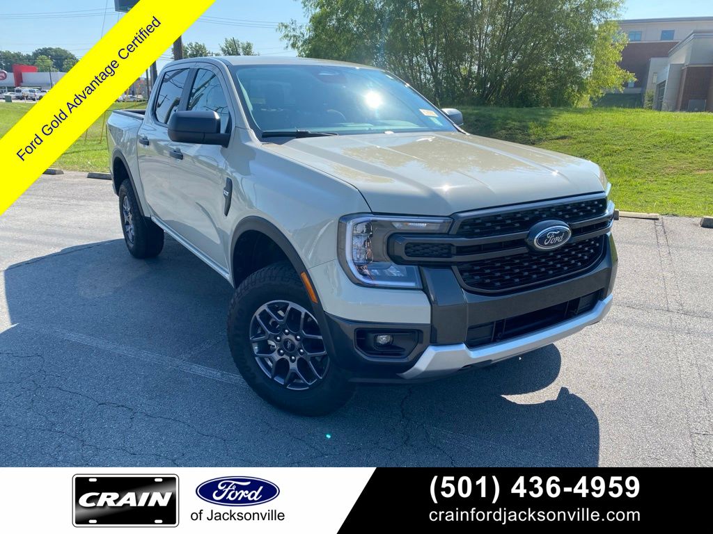 Desert Sand 2025 Ford Ranger Pickup Truck Four-Wheel Drive Automatic