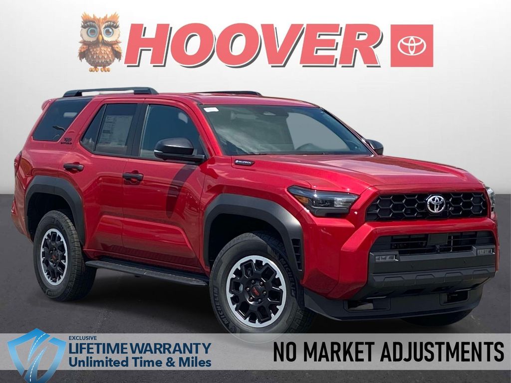 Red 2026 Toyota 4Runner SUV / Crossover Four-Wheel Drive 8-Speed Automatic