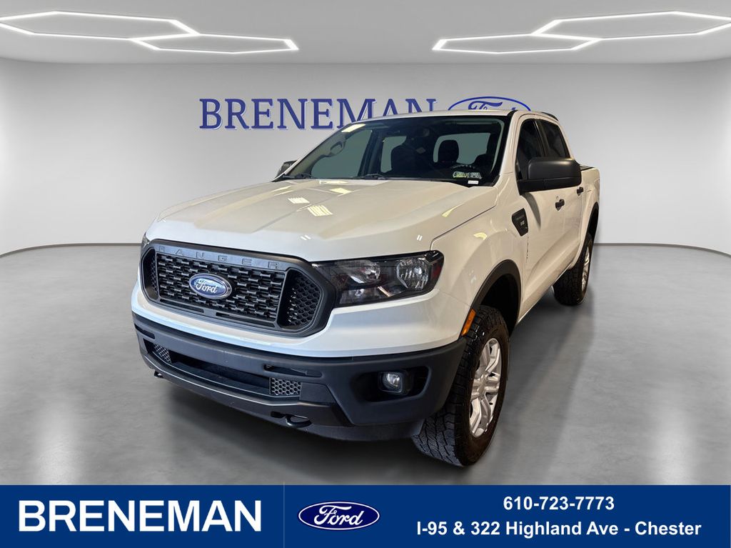 Oxford White 2021 Ford Ranger Pickup Truck Four-Wheel Drive Automatic