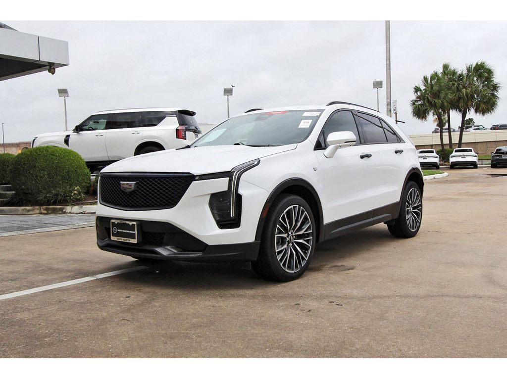 2025 Cadillac XT4 Sport White at Bayway Cadillac of The Woodlands