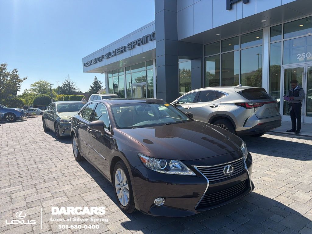 Fire Agate Pearl 2015 Lexus ES Hybrid 300h FWD Sedan Front-Wheel Drive Continuously Variable Transmission