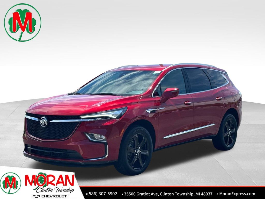 Cherry Red 2024 Buick Enclave SUV / Crossover Front-Wheel Drive 9-Speed Automatic