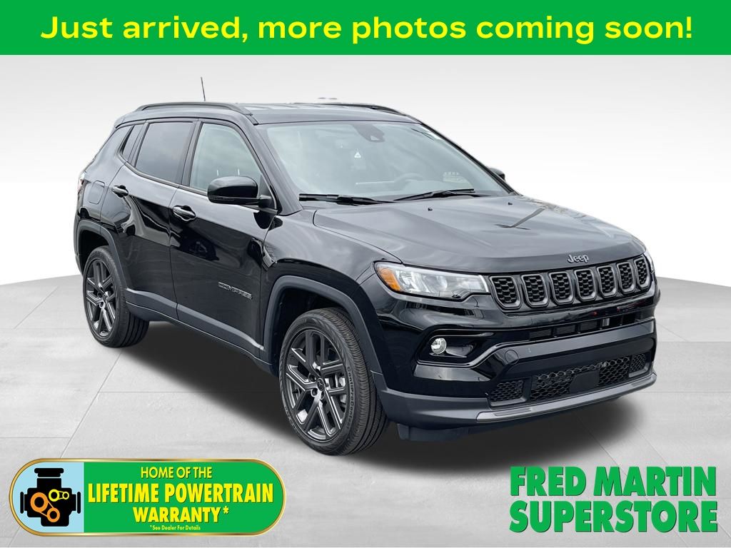 Diamond Black Crystal Pearlcoat 2026 Jeep Compass Limited 4WD SUV / Crossover Four-Wheel Drive 8-Speed Automatic