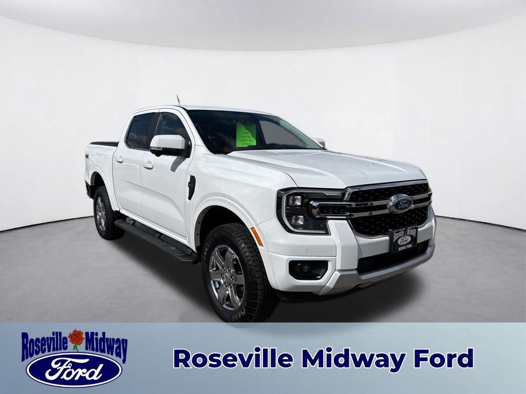 Oxford White 2025 Ford Ranger Pickup Truck Four-Wheel Drive Automatic