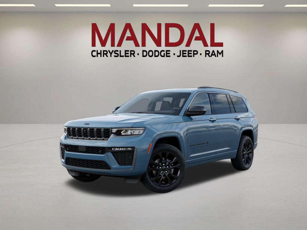 Gray (Steel Blue) 2026 Jeep Grand Cherokee L SUV / Crossover Four-Wheel Drive 8-Speed Automatic