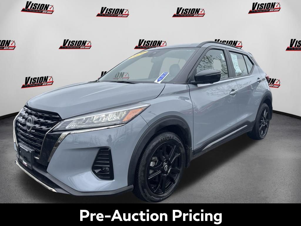 Boulder Gray Pearl 2024 Nissan Kicks SUV / Crossover Front-Wheel Drive Continuously Variable Transmission
